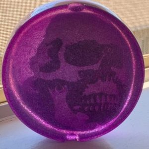 skull resin tray